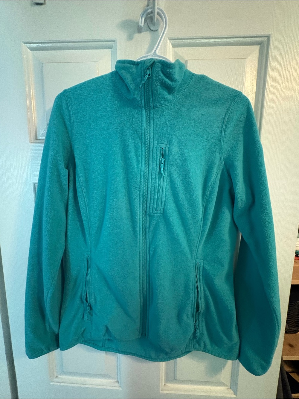 Helly Hansen Teal Lightweight Full-Zip Fleece Jacket